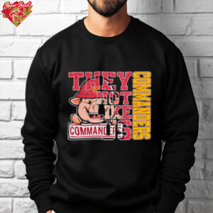 Washington Commanders they not like us 2025 lights shirt