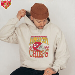 Kansas City Chiefs Classic Team Helmet Long Sleeve T Shirt