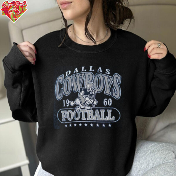 Dallas Cowboys Royal Official Retro Tri Blend T Shirt