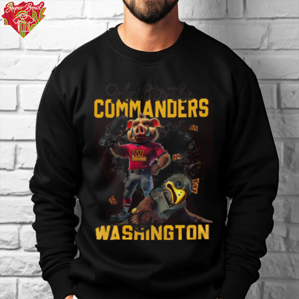 Washington Commanders Hail To The Champions Hoodie T Shirt