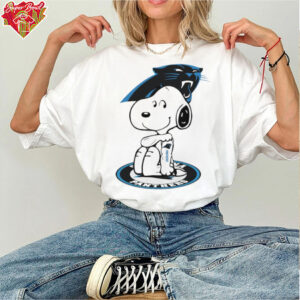 Snoopy Tattoo Carolina Panthers Logo Shirt