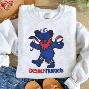 Denver Nuggets Grateful Dead Dancing Bear T Shirt