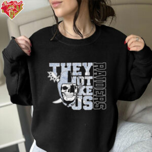 Las Vegas Raiders they not like us 2025 lights shirt