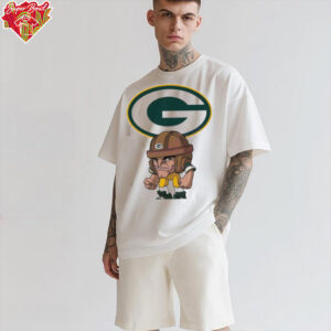 Official Rush Zone Green Bay Packers NFL Cartoon Character 2025 Shirt