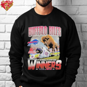 Buffalo Bills AFC Divisional Playoff 2025 Winners Mascot T Shirt