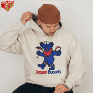 Denver Nuggets Grateful Dead Dancing Bear T Shirt