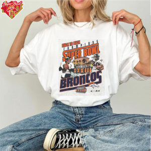 VTG Denver Broncos Back to Back Champions Super Bowl XXXIII T Shirt