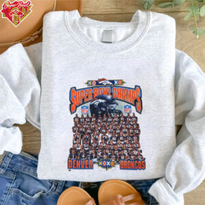 Denver Broncos Vintage 1998 Super Bowl Xxxii Starter Team T Shirt