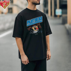 Youth Looney Tunes Taz x Carolina Panthers shirt