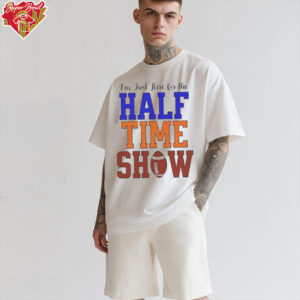 Halftime Show Super Bowl Football Game Day Text shirt