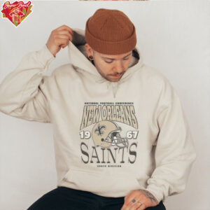 New Orleans Saints Classic Team Helmet Long Sleeve T Shirt