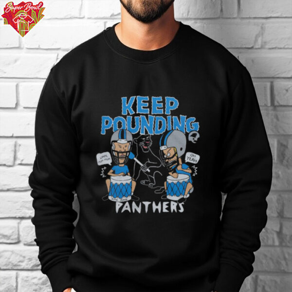 Beavis And Butt Head X Carolina Panthers Keep Pounding shirt