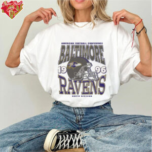 Baltimore Ravens Classic Team Helmet Long Sleeve T Shirt