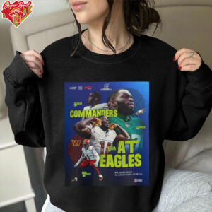 Philadelphia Eagles Vs Washington Commanders NFC National Championship Matchups NFL Season 2024 2025 Unisex T Shirt