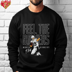 Brock Bowers Las Vegas Raiders feel the Bowers signature shirt