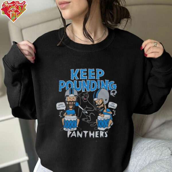 Beavis And Butt Head X Carolina Panthers Keep Pounding shirt