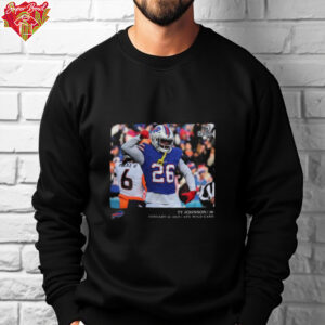 Ty Johnson Buffalo Bills NFL Flash Features Wild Card T shirt