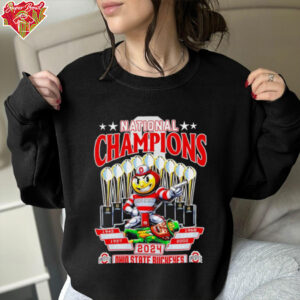 CFP 2025 National Champions Ohio State Buckeyes 9 time shirt