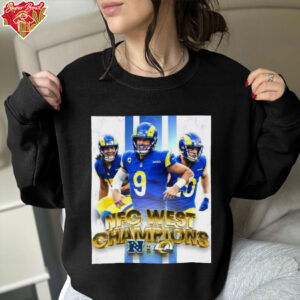 Official Los Angeles Chargers Win New England Patriots NFC West Champions NFL on Prime Poster t shirt