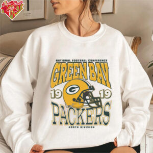 Green Bay Packers Classic Team Helmet Long Sleeve T Shirt