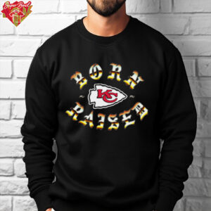 Born X Raised Kansas City Chiefs Metal Rocker Shirt