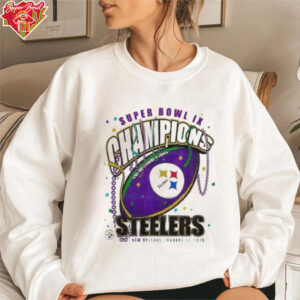 Official Pittsburgh Steelers Super Bowl Ix Champions Shirt