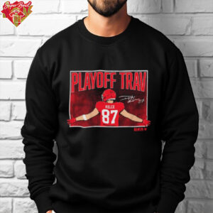 Official Travis Kelce Playoff Trav Kansas City Chiefs NFL Signature t shirt