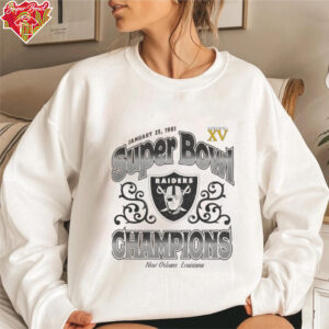 Las Vegas Raiders Super Bowl Champions XV 1981 New Orleans Shirt