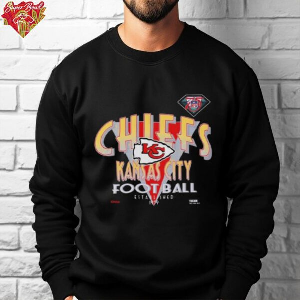 1994 Kansas City Chiefs NFL 75th Anniversary Shirt