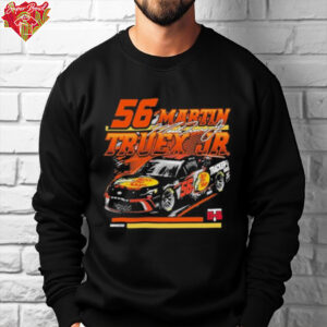 Official Martin Truex Jr Checkered Flag Sports Black Car 2025 T Shirt