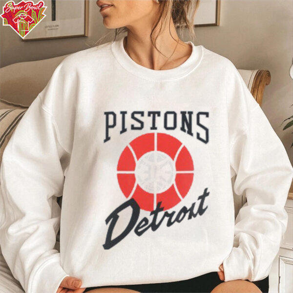 2024 25 Detroit Pistons City Edition Nike Logo T shirt