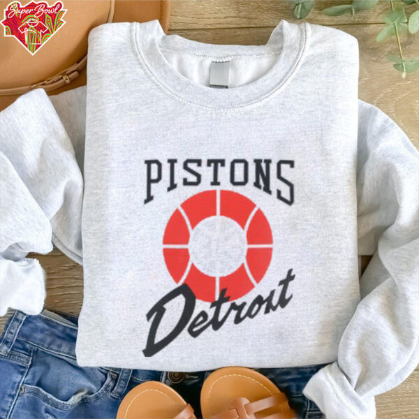 2024 25 Detroit Pistons City Edition Nike Logo T shirt