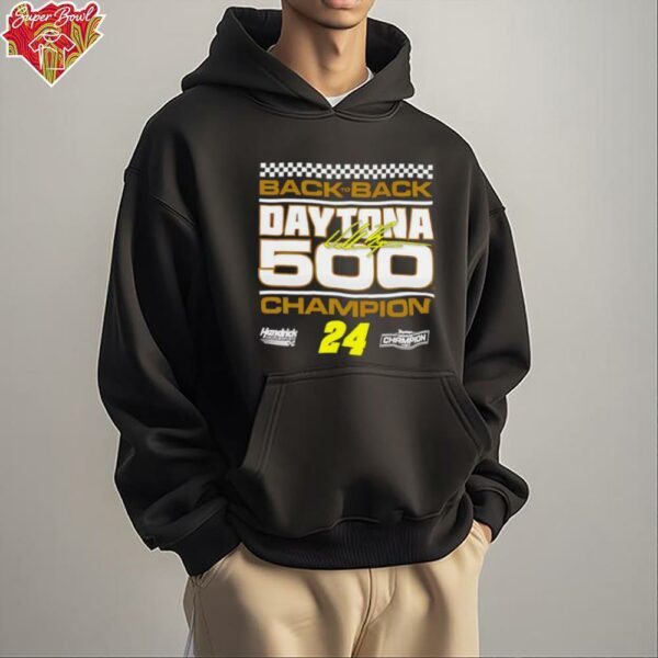 2025 Daytona 500 Champion Exclusive back to back shirt