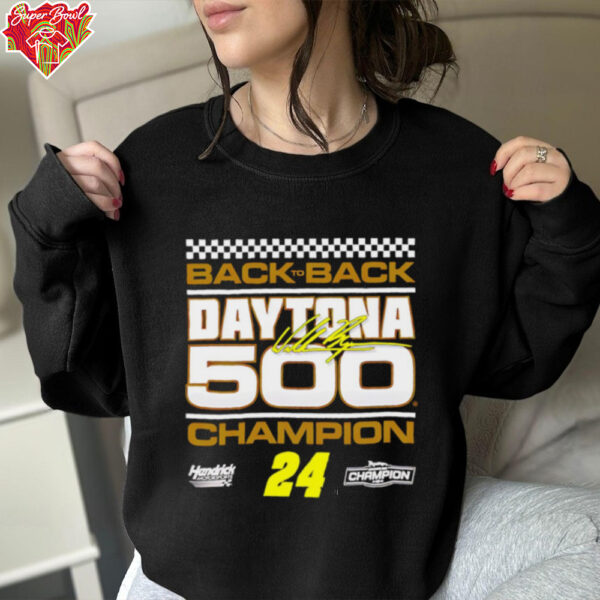 2025 Daytona 500 Champion Exclusive back to back shirt