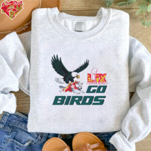 Football Mascost Retro Bird Gang Eagle Super Bowl shirt