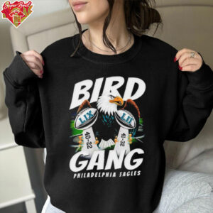 Philadelphia Eagles bird gang 40 22 41 32 score shirt