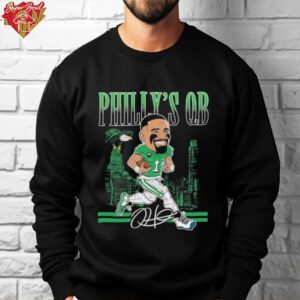 Official Jalen Hurts Philadelphia Eagles Philly’s QB Signature T shirts