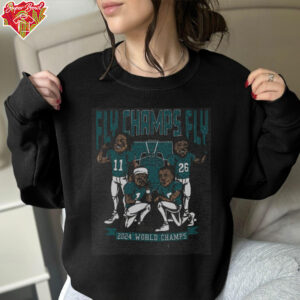 Philly Football '24 World Champs Caricatures Shirt