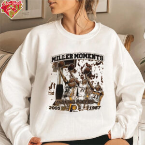 Reggie Miller moments Indiana Pacers 2005 1987 shirt