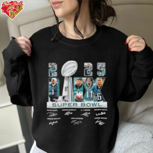 Official Philadelphia Eagles Super Bowl Winner 2025 Best Season T Shirt