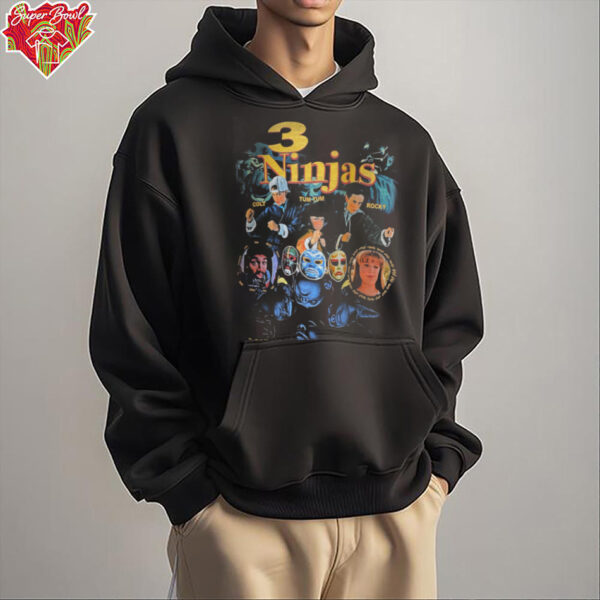 90s 3 Ninjas Graphic shirt