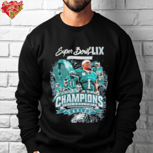 Philadelphia Eagles 2025 Super Bowl LIX Champions Shirt