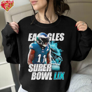 Chiefs vs. Eagles Super Bowl LIX A. J. Brown scream shirt Recovered