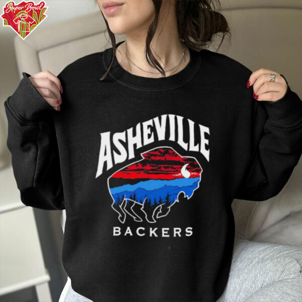 Asheville Backers Buffalo shirt