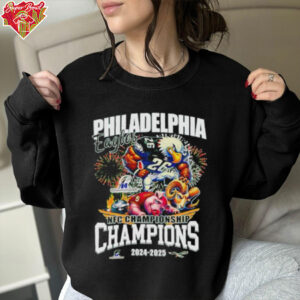 Philadelphia Eagles NFC Championship Champions 2024 2025 shirt