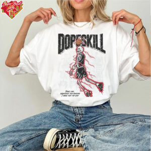 Dopeskill Fit 2 Skeleton Basketball shirt