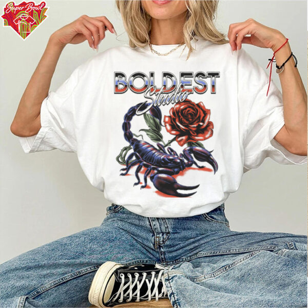 Boldest Studio Scorpion Rose shirt