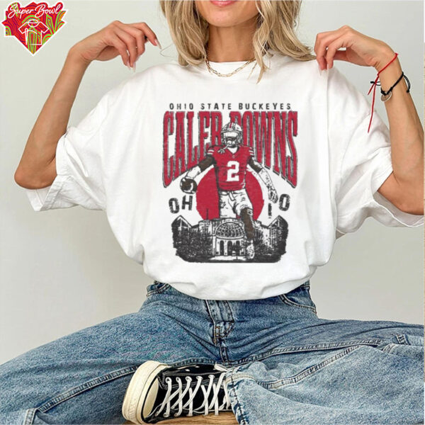 Caleb Downs Ohio State The Shoe T shirts