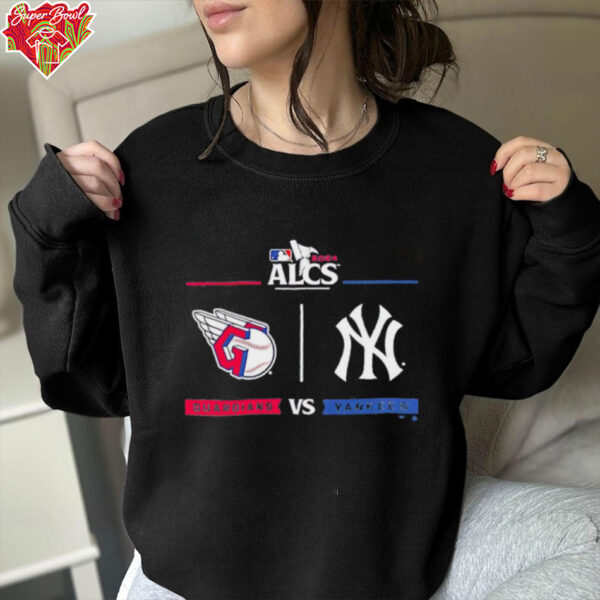 Cleveland Guardians vs New York Yankees ALCS 2024 logo shirt