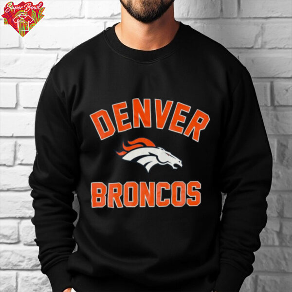 Denver Broncos NFL Team Apparel Mens Denver Broncos T Shirt